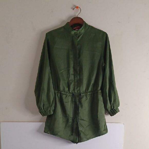 Hunter Target Olive Green Romper - Picture 1 of 17